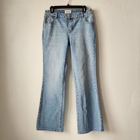 Rolla's Jeans Dallas Low Rise Boot Cut Organic Cotton Size 28 Vintage Style Y2K - Picture 1 of 11
